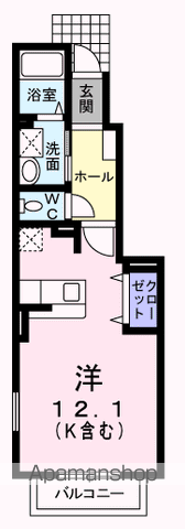 メゾン　セレノの間取り