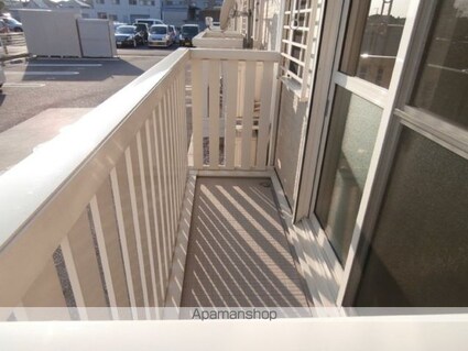 グランドソレイユ　Ａ棟[1LDK/33.39m2]のバルコニー