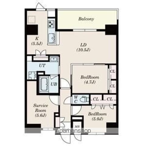 SーRESIDENCE伊都ATTIRANTの間取り写真