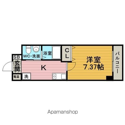 CASSIA豊中三国の間取り写真