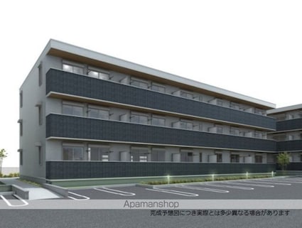 リシェスみのり台　Ａ・Ｂ・Ｃ　Ｂ棟[2LDK/54.21m2]の外観