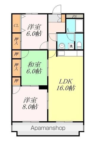 平成荘の間取り写真