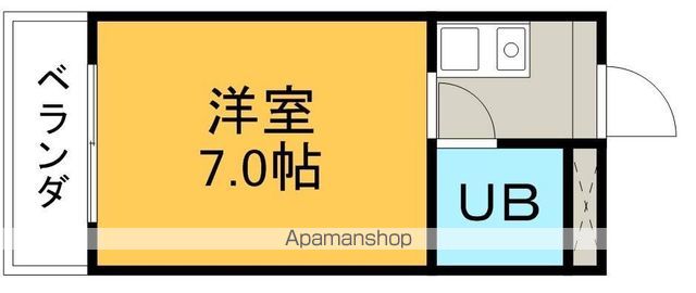 コーポIMAEDAの間取り写真