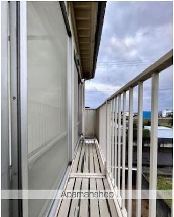 パナハイツ田岡　檀紙[2DK/35.91m2]のバルコニー