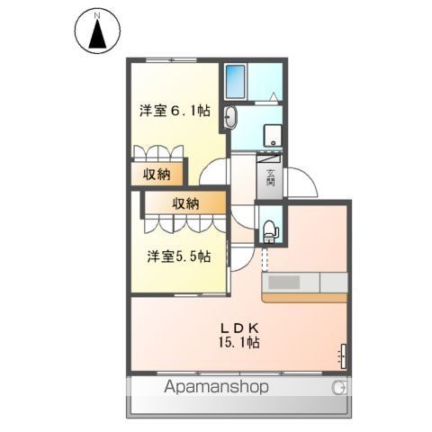 【ウィステリアの間取り】