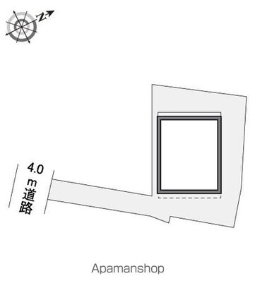 レオパレスベルタ千川[1K/32.15m2]の配置図