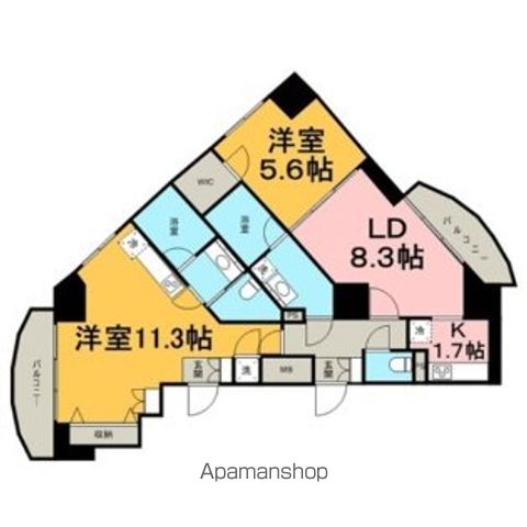 プライムアーバン千住の間取り