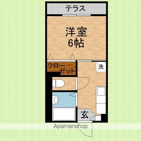 旭ハイツの間取り写真