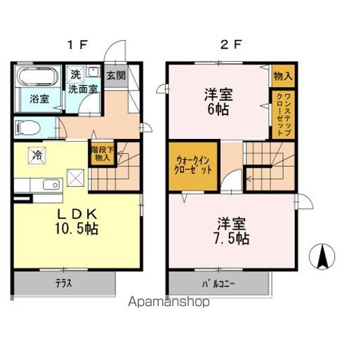 リトル　ホヌの間取り