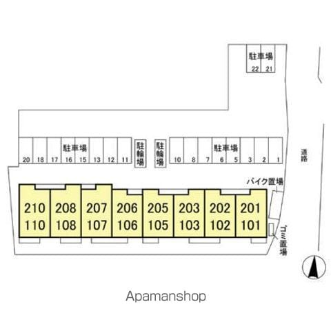 マグノリア 105 ｜ 東京都小金井市東町３丁目17-43（賃貸アパート1LDK・1階・37.60㎡） その5