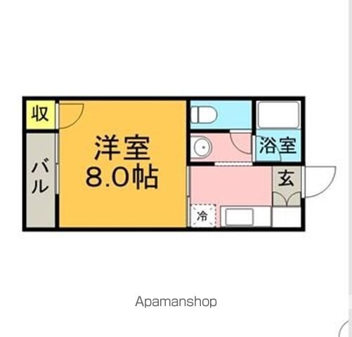 サンハウストキワの間取り写真