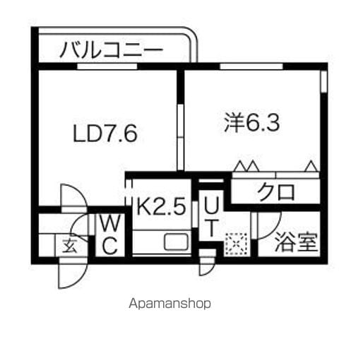 ルミエール福住の間取り写真