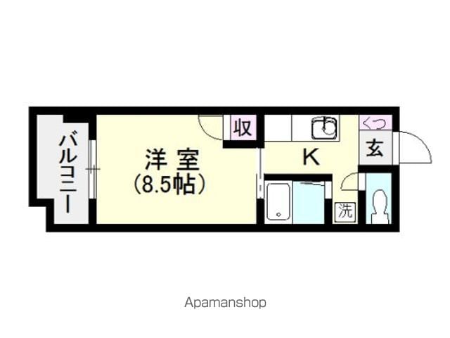 スタシオン西田の間取り写真