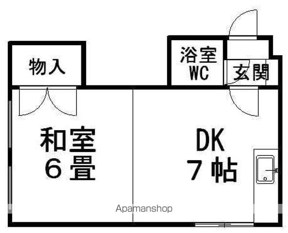 メイプルの間取り写真