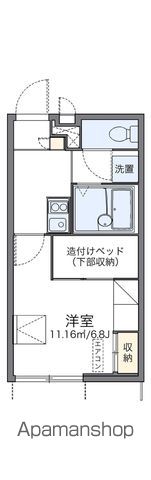 レオパレスさくら 101 ｜ 千葉県船橋市中野木２丁目13-5（賃貸アパート1K・1階・20.28㎡） その2