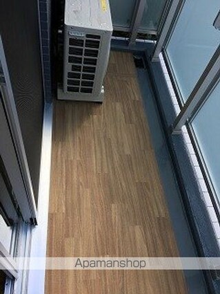 ハーモニーレジデンス品川高輪[1K/25.15m2]のバルコニー