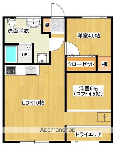 CAT BOXII・IIIの間取り写真