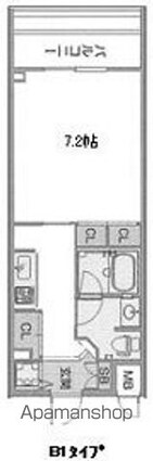大阪府大阪市中央区久太郎町１丁目[1K/30.6m2]の間取図