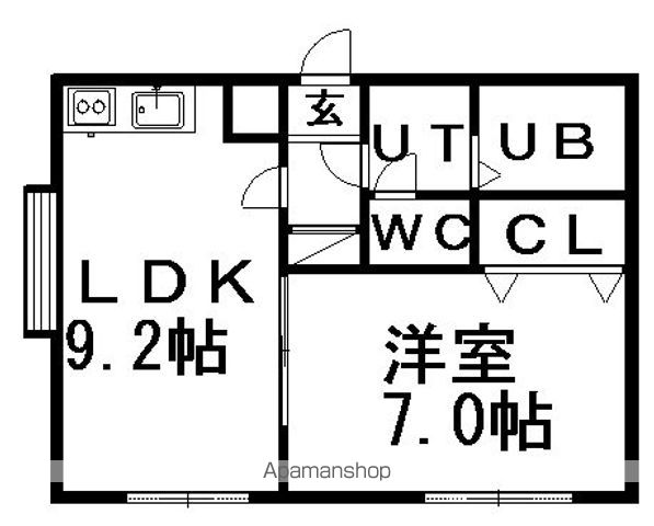 プレミエール東札幌の間取り写真
