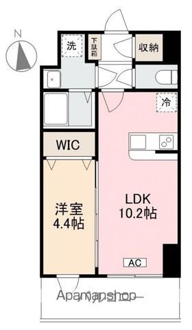 クレアグレイス瓦町の間取り写真