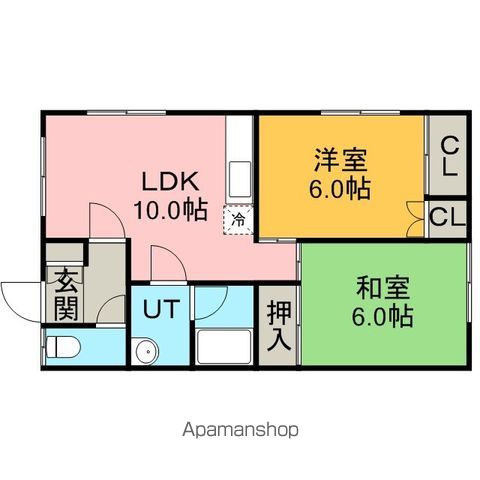 第7慶新ハイツの間取り写真