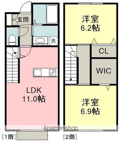 WILL STYLE福間駅東の間取り写真