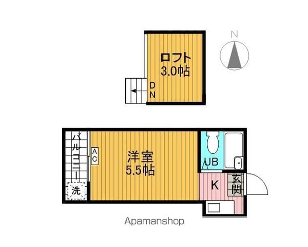 ハイツサンチェリーの間取り写真