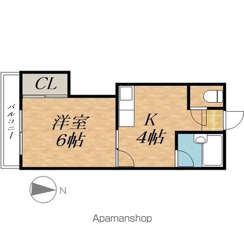 クレス東2条の間取り写真