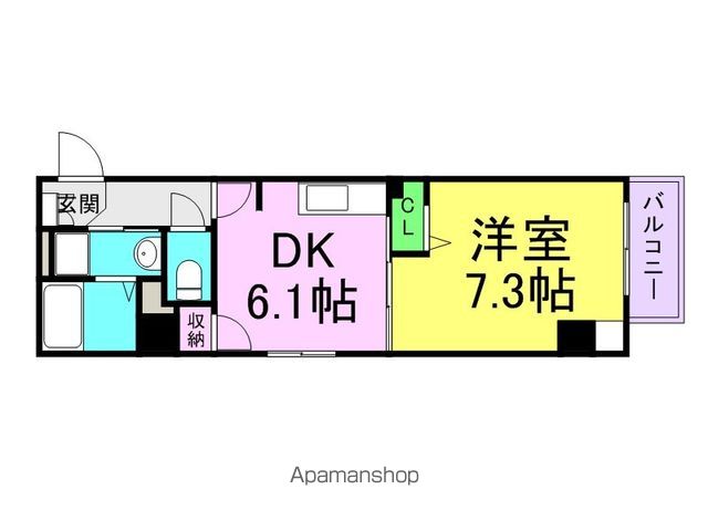 トレスオハス稲葉荘の間取り写真