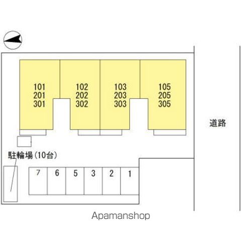 ソレーユ　司 103 ｜ 大阪府大阪市東住吉区公園南矢田４丁目18-34（賃貸アパート1LDK・1階・48.90㎡） その20