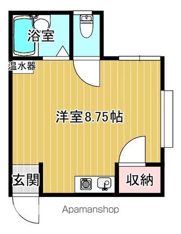 ドミール中貫の間取り写真