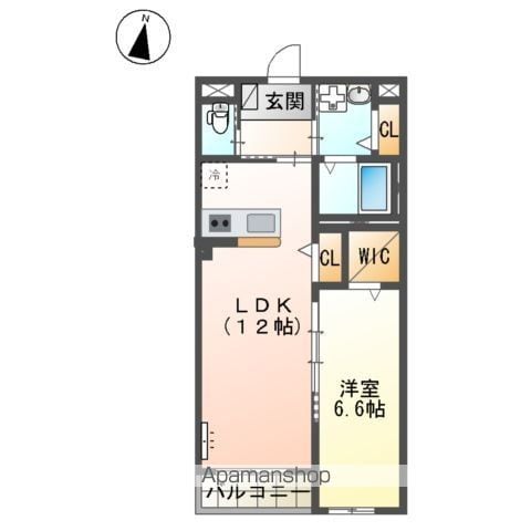 レヴメゾン神山六番館の間取り写真