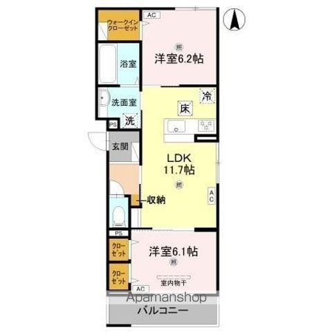 RETOLIA南住吉の間取り写真