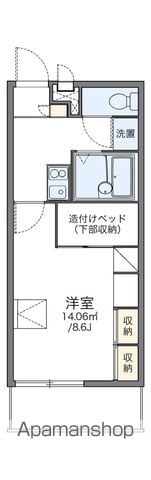 レオパレスアサクラIIIの間取り写真