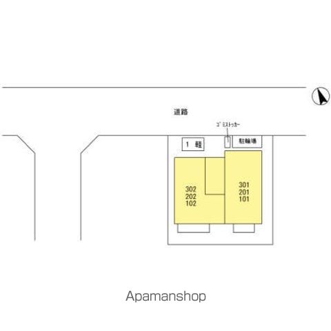 ＦＡＲＩＮＥ 101 ｜ 埼玉県八潮市大字古新田563-3（賃貸アパート1LDK・1階・42.11㎡） その19