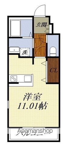 グランストーク新貝の間取り写真