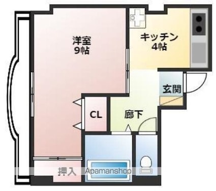 第５正田ビル[1K/30.05m2]の間取図