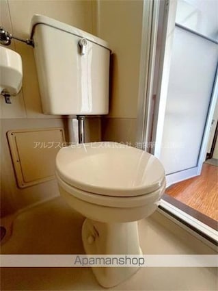 筑波ハイツ[1K/13m2]のトイレ