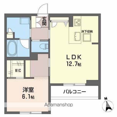 WAKURAS堰場の間取り写真