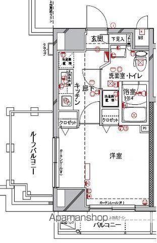 フィオリーシェ東浅草の間取り写真