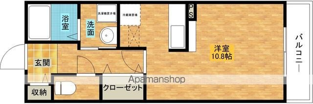 プレステージIの間取り写真