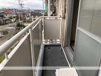 ビレッジハウス山北２号棟[2K/28.98m2]のバルコニー