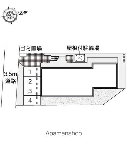 レオパレスイーストⅡ 103 ｜ 千葉県松戸市和名ケ谷588-7（賃貸アパート1K・1階・19.87㎡） その22