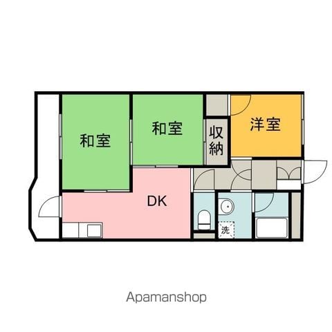 牛田東ハイツの間取り写真