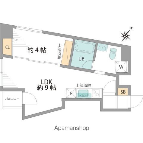 【ジェムストーン高田馬場の間取り】