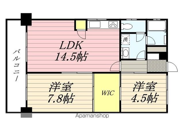 セレス駅南の間取り