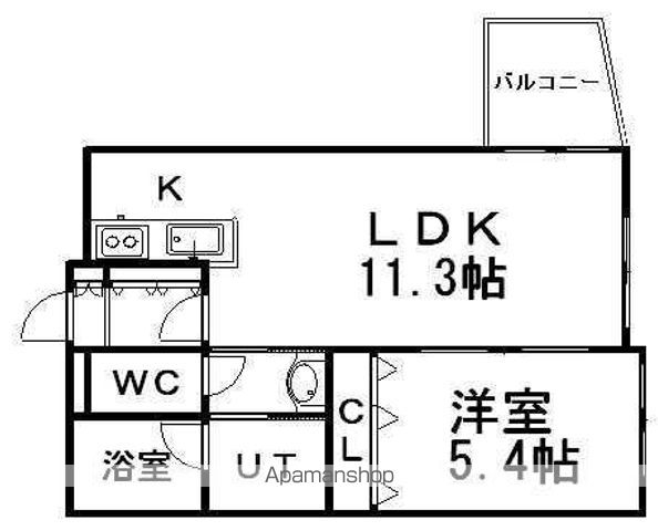 サムティ学園前の間取り写真
