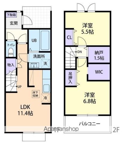 FOLIARIIIの間取り写真