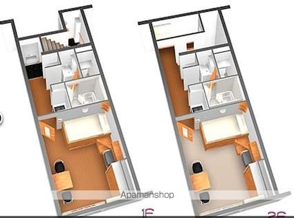 レオパレスエトワール[1K/28.02m2]の間取図