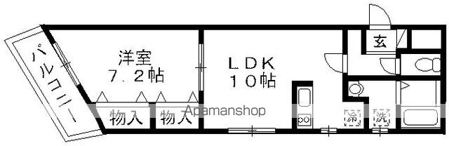 ショコラヒルズの間取り